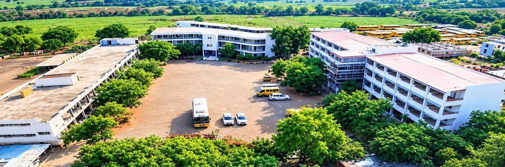 Aerial view of the Diamond Bhalki main campus