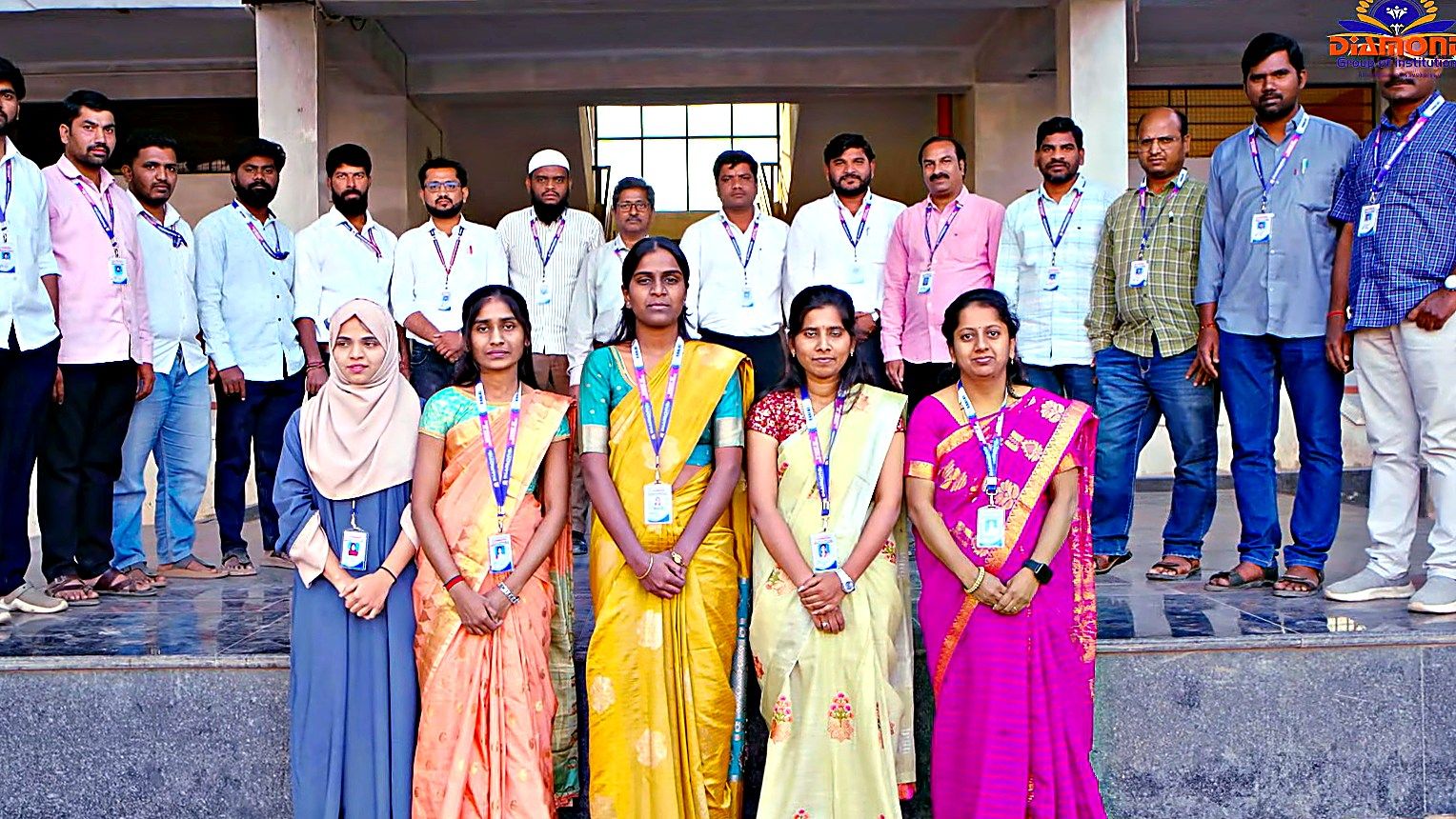 Department of Mathematics — faculty group photograph, Diamond Group of Institutions