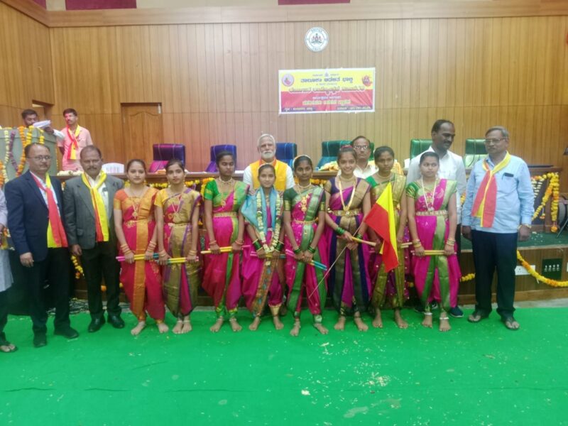 Felicitation at Taluka-Level Function