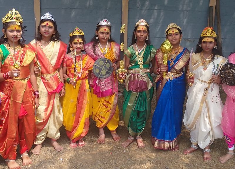 Kittur Rani Chennamma — Traditional Fancy Dress