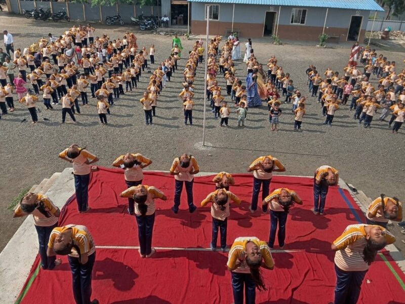 Mass Yoga Practice
